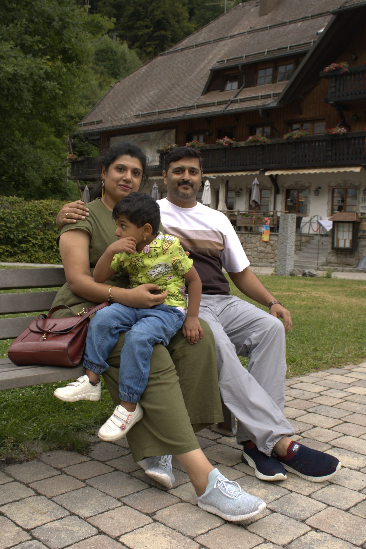 chaithali and family